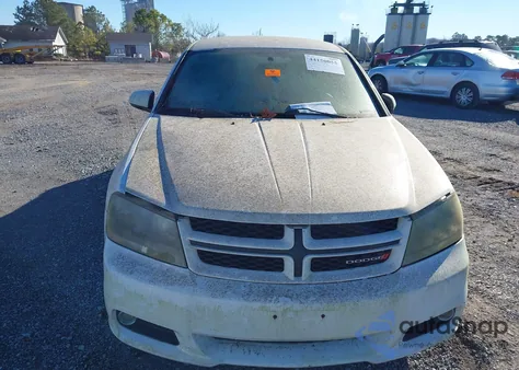 2014 Dodge Avenger Sxt from USA, damaged, VIN 1C3CDZCB7EN152147